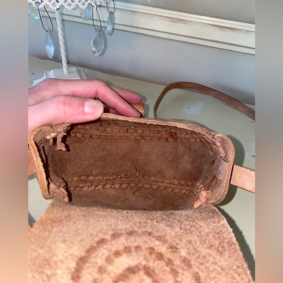 Cowhide Leather Crossbody - Picture 6 of 7